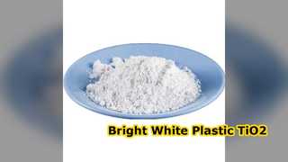 TiO2 per plastica di colore bianco brillante