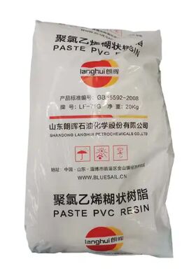 Resina in pasta di PVC Zhongtai P440 Grado emulsione con valore K 74 Peso molecolare medio e viscosità da bassa a media