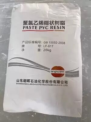 Langhui LF-61T resina di pasta di PVC K-valore 78 con materia volatile ultra-bassa e monomero di cloruro di vinile a basso residuo