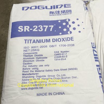 Biossido di titanio trattato SR-2377 del solfato Tio2 per inchiostro Cas 13463-67-7