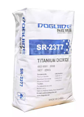 Biossido di titanio trattato SR-2377 del solfato Tio2 per laccatura Cas 13463-67-7