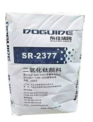 Biossido di titanio trattato SR-2377 del solfato Tio2 per laccatura Cas 13463-67-7