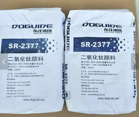 Biossido di titanio trattato SR-2377 del solfato Tio2 per l'inchiostro Cas 13463-67-7 di stampa offset