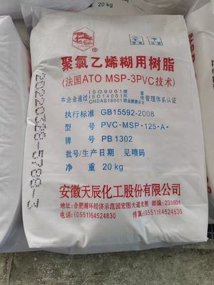 Il PVC di CAS 9002-86-2 incolla la polvere della resina del cloruro di polivinile della resina Pb-1302