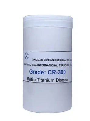 Materie prime bianche del biossido di titanio Tio2 CR-300 del rutilo