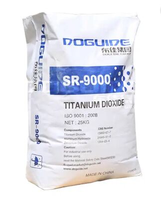 Dongjia SR-9000 Zr-Al Rivestito di Rutile Titanio Diossido Pigmento con elevata bianchezza e dispersione superiore