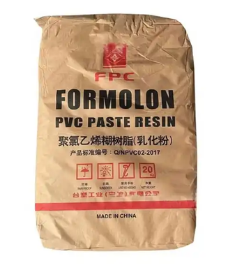 Formosa Plastics FORMOLON PR-450 Resina in pasta di PVC con basso contenuto volatile ≤0,50%, fluidità di taglio ≥200 g/100 sec e valore K 65