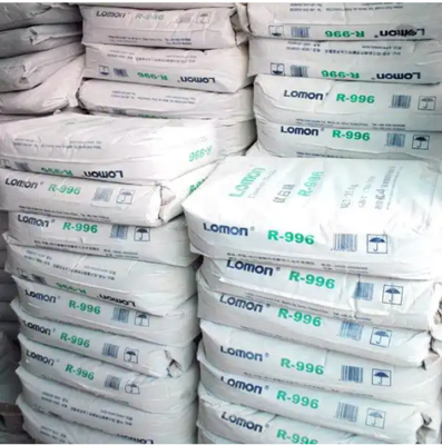 LB Group BILLIONS™ R-996 Biossido di Titanio Rutilo con Trattamento Superficiale Organico 95% TiO₂ Contenuto di Massa e 18 g/100g Assorbimento di Olio