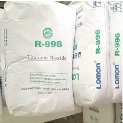 LB Group BILLIONS™ R-996 Biossido di Titanio Rutilo con Trattamento Superficiale Organico 95% TiO₂ Contenuto di Massa e 18 g/100g Assorbimento di Olio