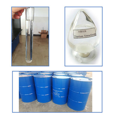 99,9% pacchetto liquido trasparente del carro armato di iso 7550-45-0 del tetracloruro TiCl4 del titanio