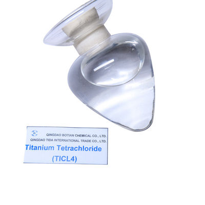 99,9% pacchetto liquido trasparente del carro armato di iso 7550-45-0 del tetracloruro TiCl4 del titanio