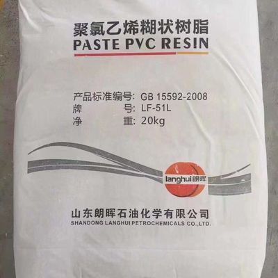 Resina in pasta PVC F51 K70 a bassa viscosità e buona stabilità termica per applicazioni industriali