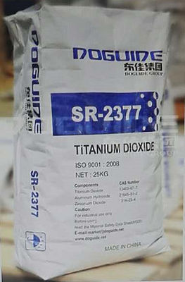 Tipo biossido di titanio CAS 13463-67-7 del rutilo di Doguide SR-2377 per plastica