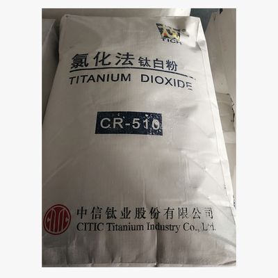 Processo bianco CR-510 del cloruro di produzione del biossido di titanio del pigmento per plastica