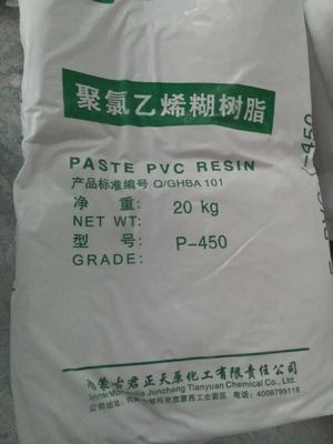 Il cloruro di polivinile dell'emulsione di Junzheng P-450 incolla la resina il Cas 9002-86-2
