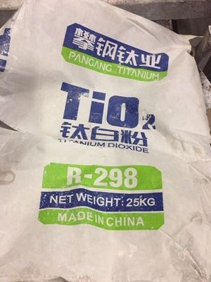 Gruppo Pangang R-298 Diossido di titanio rutile ad alto contenuto di TiO2, eccellente dispersione e basso contenuto di volatilità