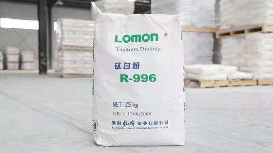 Grado industriale del rivestimento della polvere di Cas No 13463-67-7 del biossido di titanio di Lomon R-996