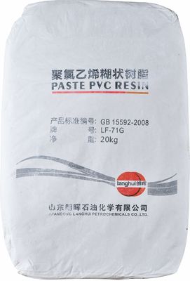 Resina 9002-86-2 della pasta del PVC di Langhui IF-71G per i guanti medici industriali