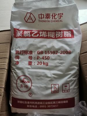 Prodotti di schiumatura di materia prima del grado della pasta della resina del PVC di Zhongtai P450