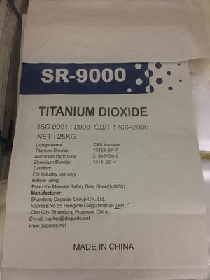 Dongjia SR-9000 Zr-Al Rivestito di Rutile Titanio Diossido Pigmento con elevata bianchezza e dispersione superiore