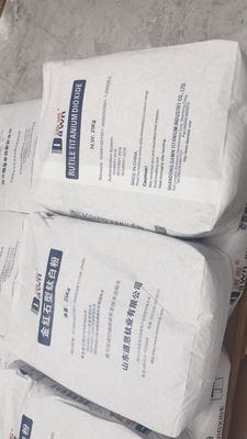 Rutilo TIO2 R-5195 Dawn Rutile Titanium Dioxide Cas di applicazione dell'inchiostro 13463-67-7