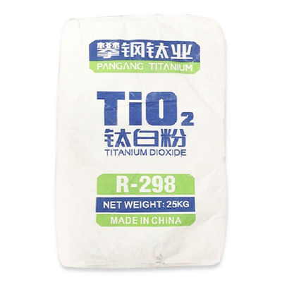 Gruppo Pangang R-298 Diossido di titanio rutile con 95,1% di TiO2 Eccellente dispersione e basso contenuto di volatilità