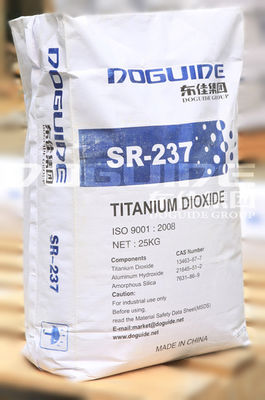 Dongjia SR-237 pigmento di diossido di titanio rutile rivestito in silicio-alluminio con elevata resistenza alle intemperie e eccellente dispersione