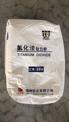 Processo Tio2 del cloruro del biossido di titanio del rutilo CR-200 per la struttura del PVC del tubo del PVC