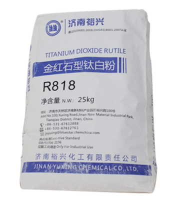 Bluestar Jinan Yuxing R868 Diossido di titanio rutile con elevata bianchezza, elevata resistenza alla tintura e basso assorbimento dell'olio