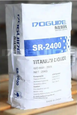 Biossido di titanio rutilo SR-2400 con elevata bianchezza ≥97%, forte potere tintometrico ≥180% e rivestimento di silice/allumina